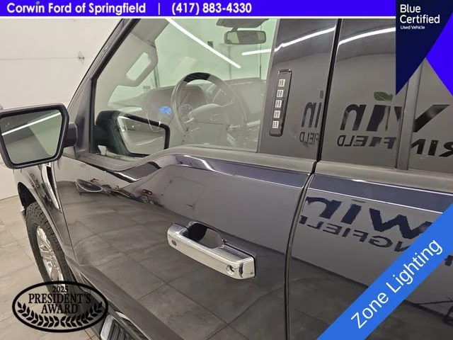 Certified Used 2022 Antimatter Blue Metallic Ford XLT image 20