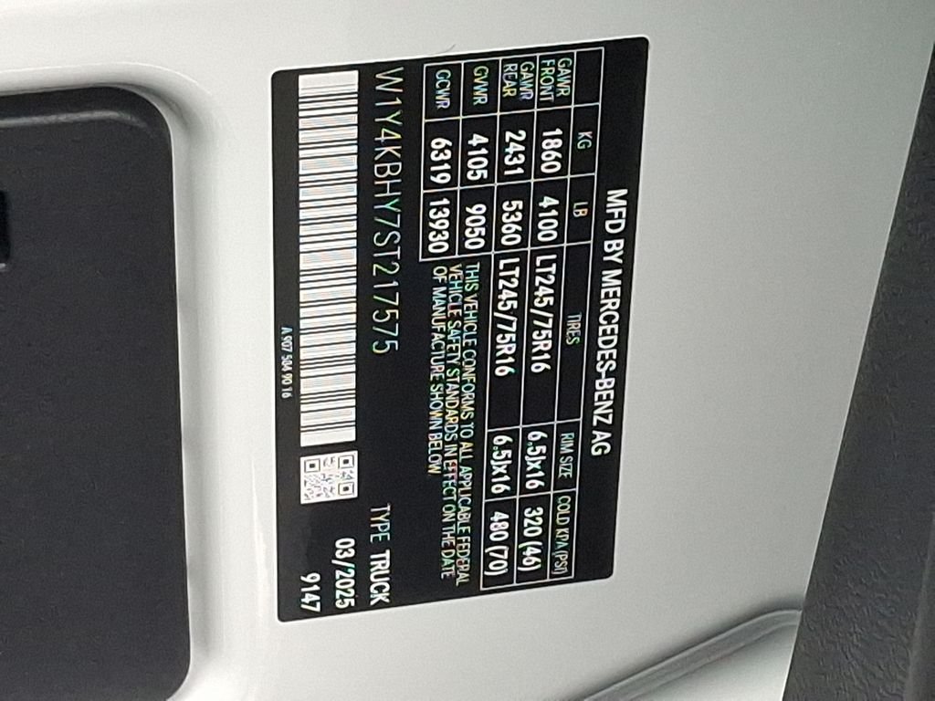 2025 Mercedes-Benz Sprinter Cargo Van Base - Photo 20