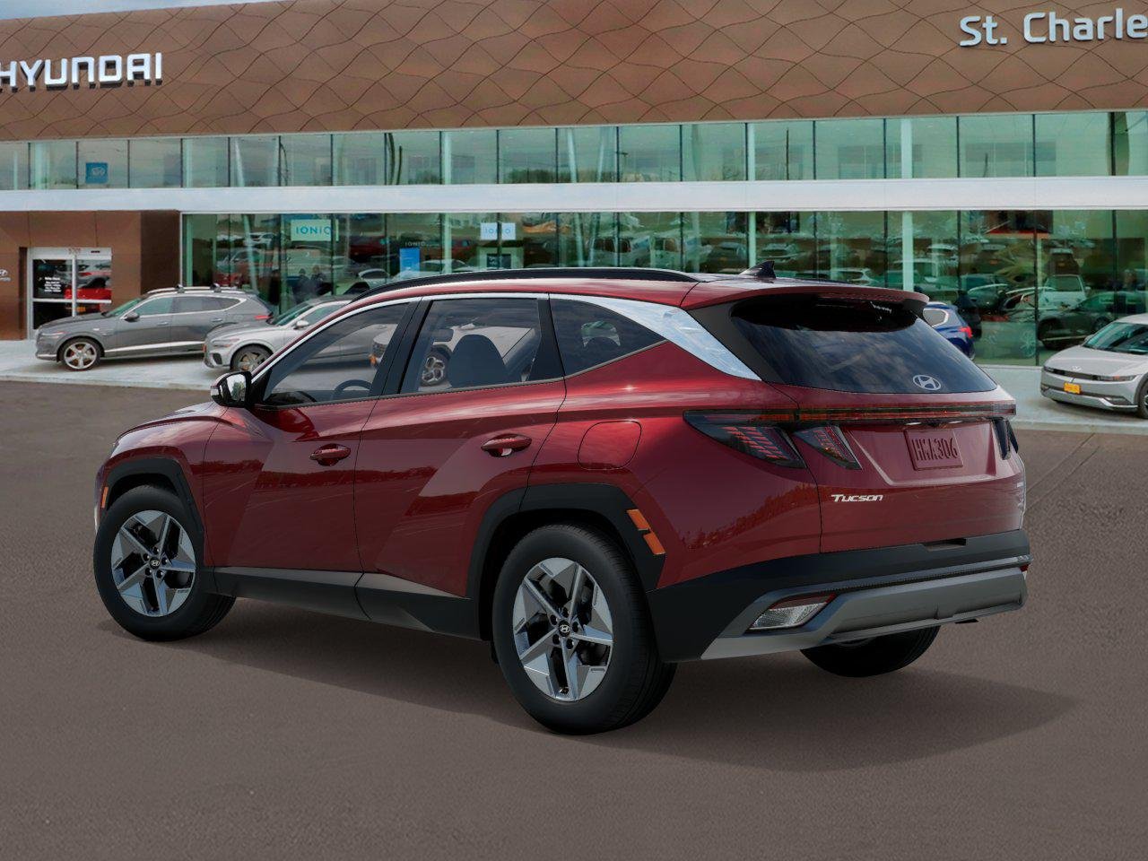 New 2026 Ultimate Red Hyundai SEL Premium AWD image 5