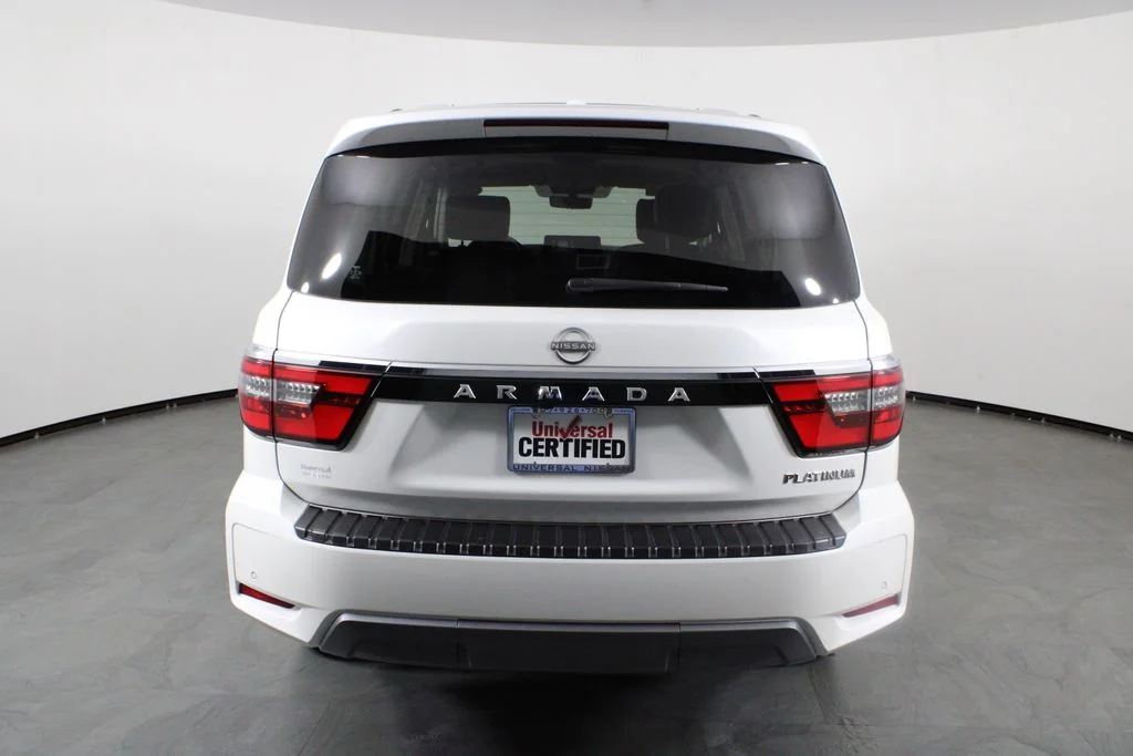 Certified Used 2022 White Nissan Platinum image 11