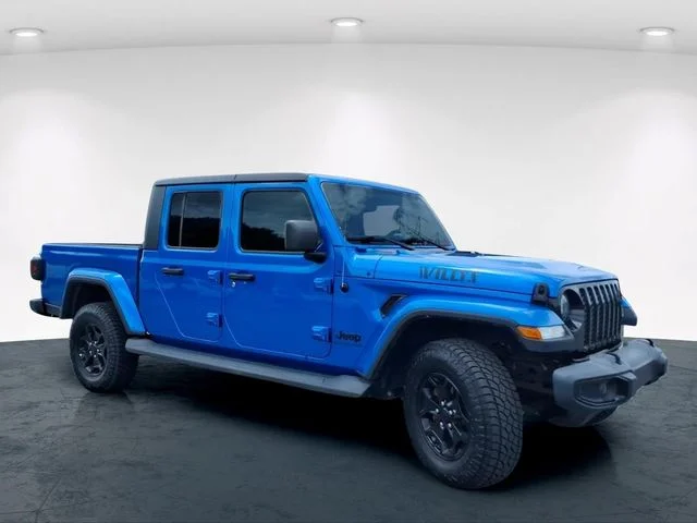 Used 2021 Blue Jeep Willys image 4