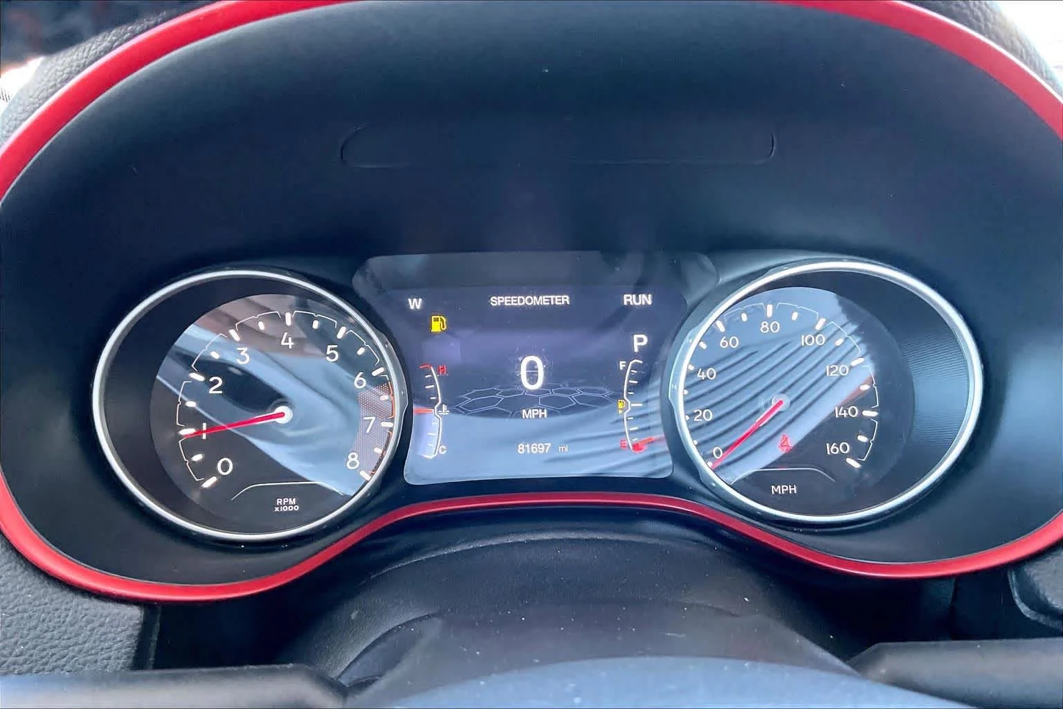 Used 2019 Jazz Blue Pearlcoat Jeep Trailhawk image 25