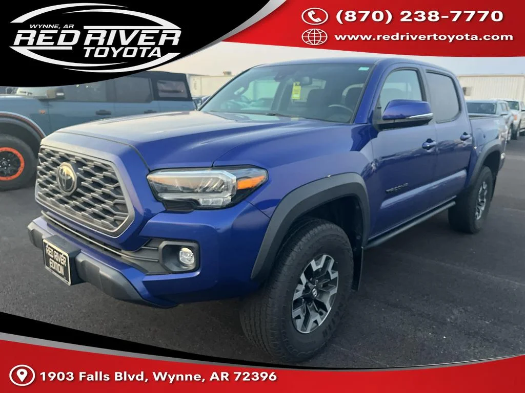 Used 2023 Blue Crush Metallic Toyota TRD Off Road image 1