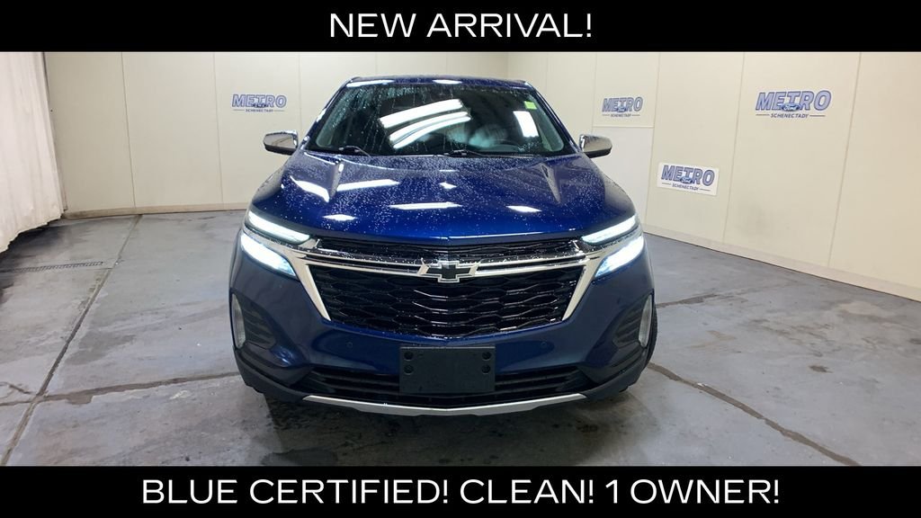 Certified Used 2022 Blue Chevrolet LT image 8