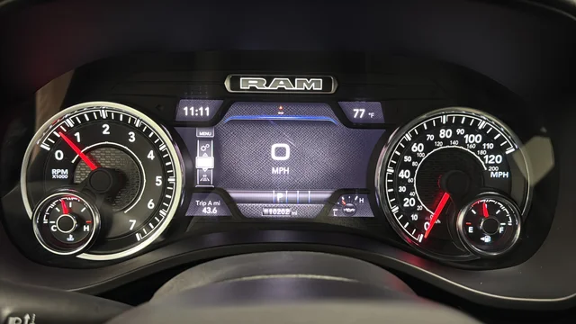 Used 2025 Diamond Black Ram Laramie image 16