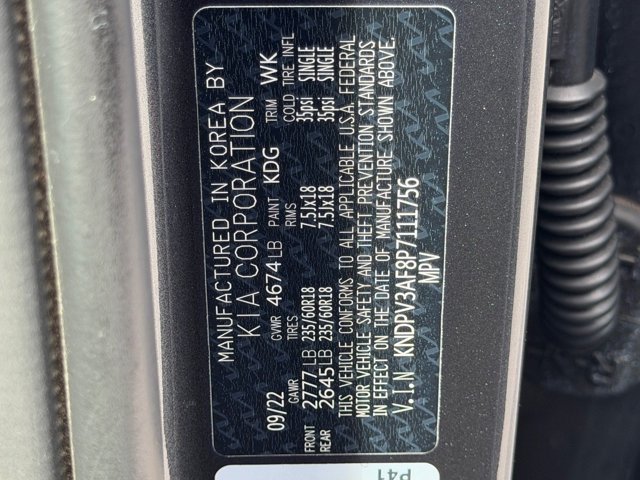 Certified Used 2023 Gray Kia EX image 37