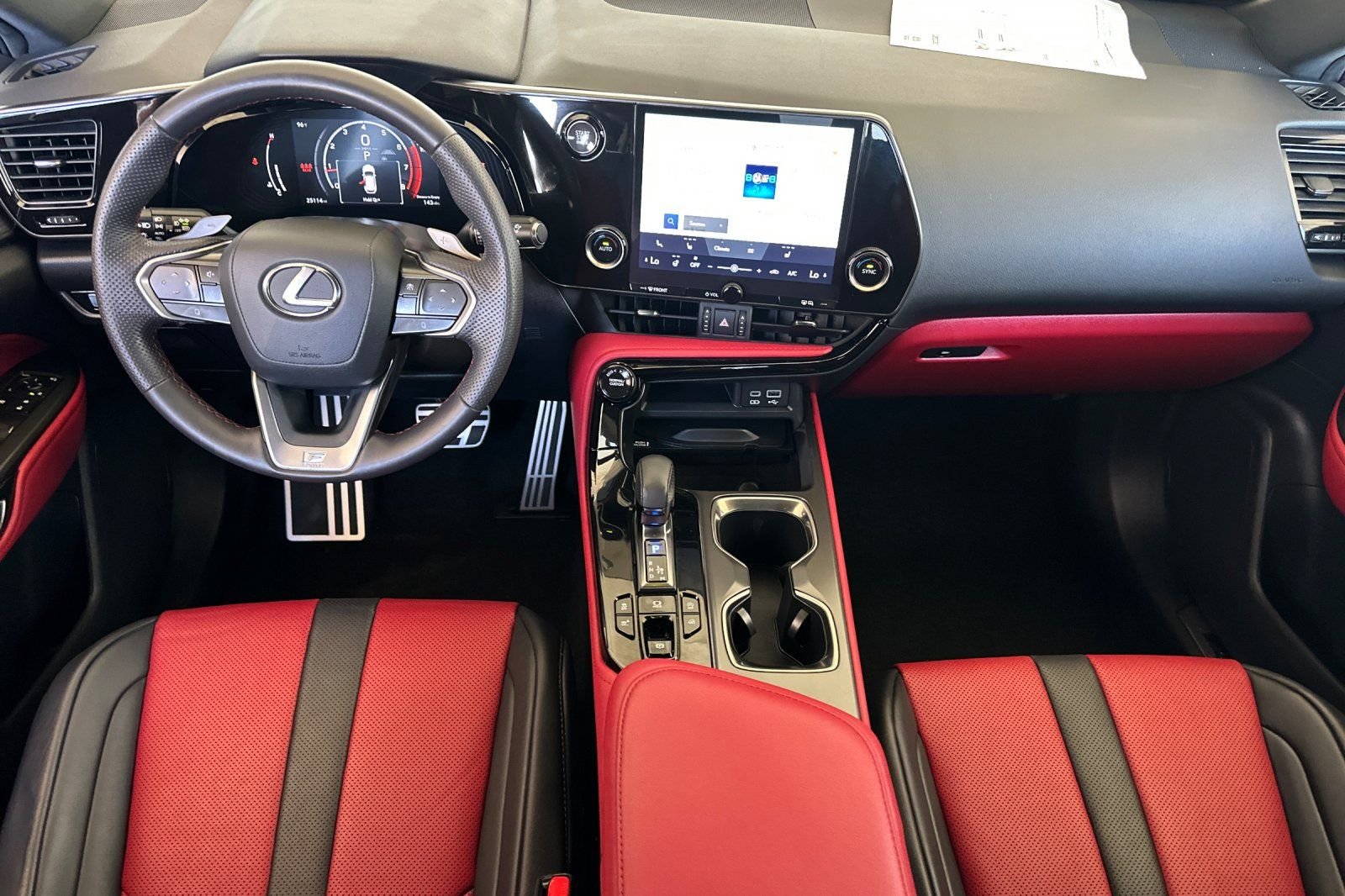Used 2024 White Lexus 350 F SPORT Handling image 14