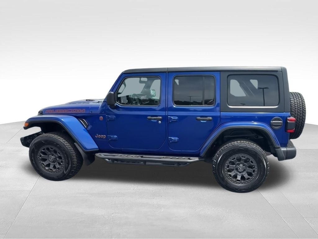 Used 2019 Blue Jeep Unlimited Rubicon image 6