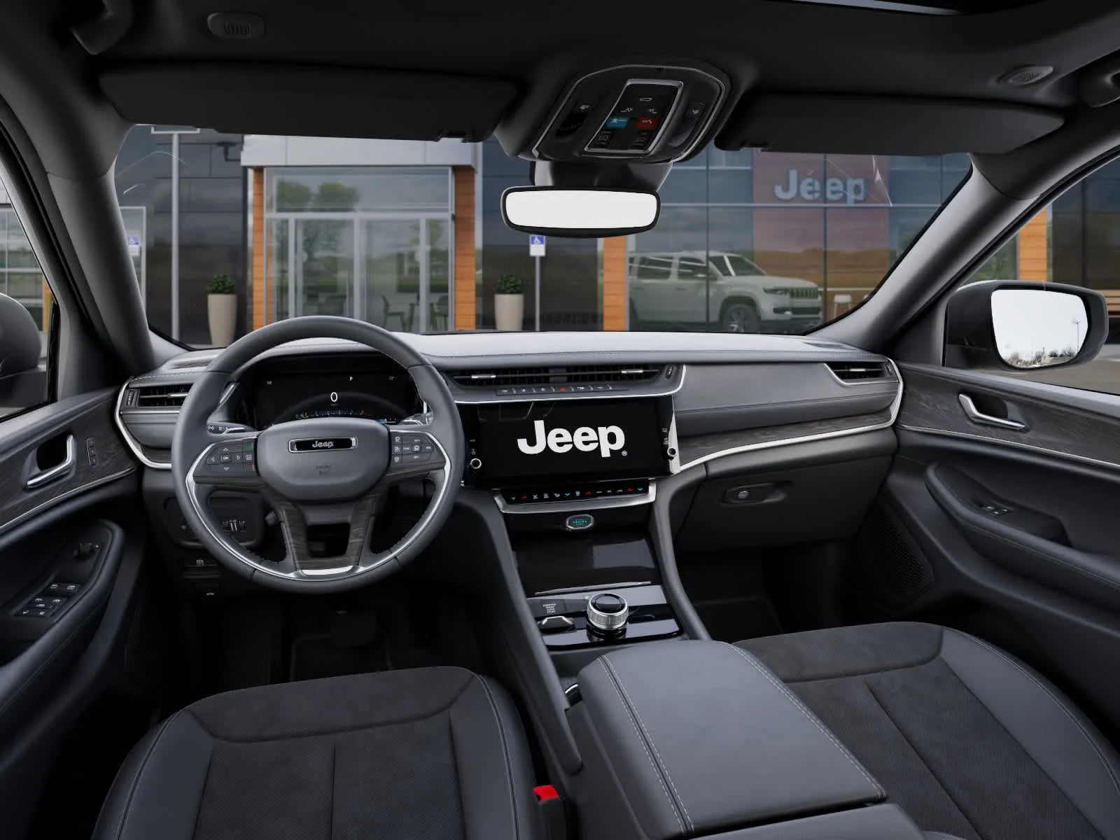 New 2026 Diamond Black Crystal Pearlcoat Jeep Laredo Altitude image 14