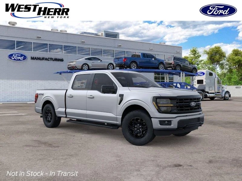 New 2026 Iconic Silver Metallic Ford XLT image 1