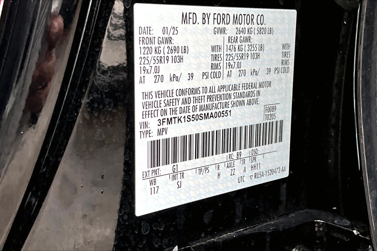 Used 2025 Shadow Black Ford Select image 33