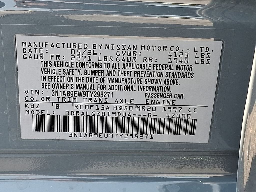 New 2026 Atlantic Gray Metallic Nissan SL image 19