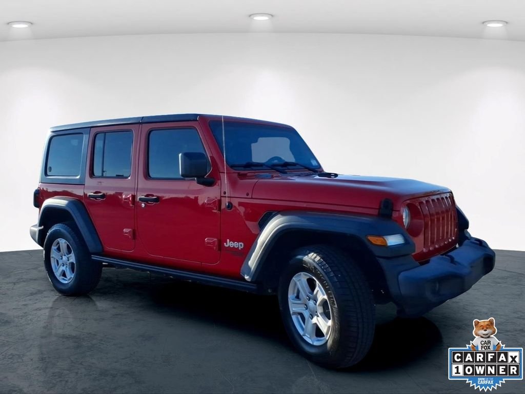 Used 2018 Red Jeep Unlimited Sport S image 5
