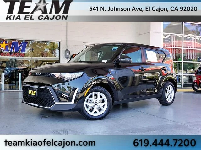 Certified Used 2023 Black Kia S image 2