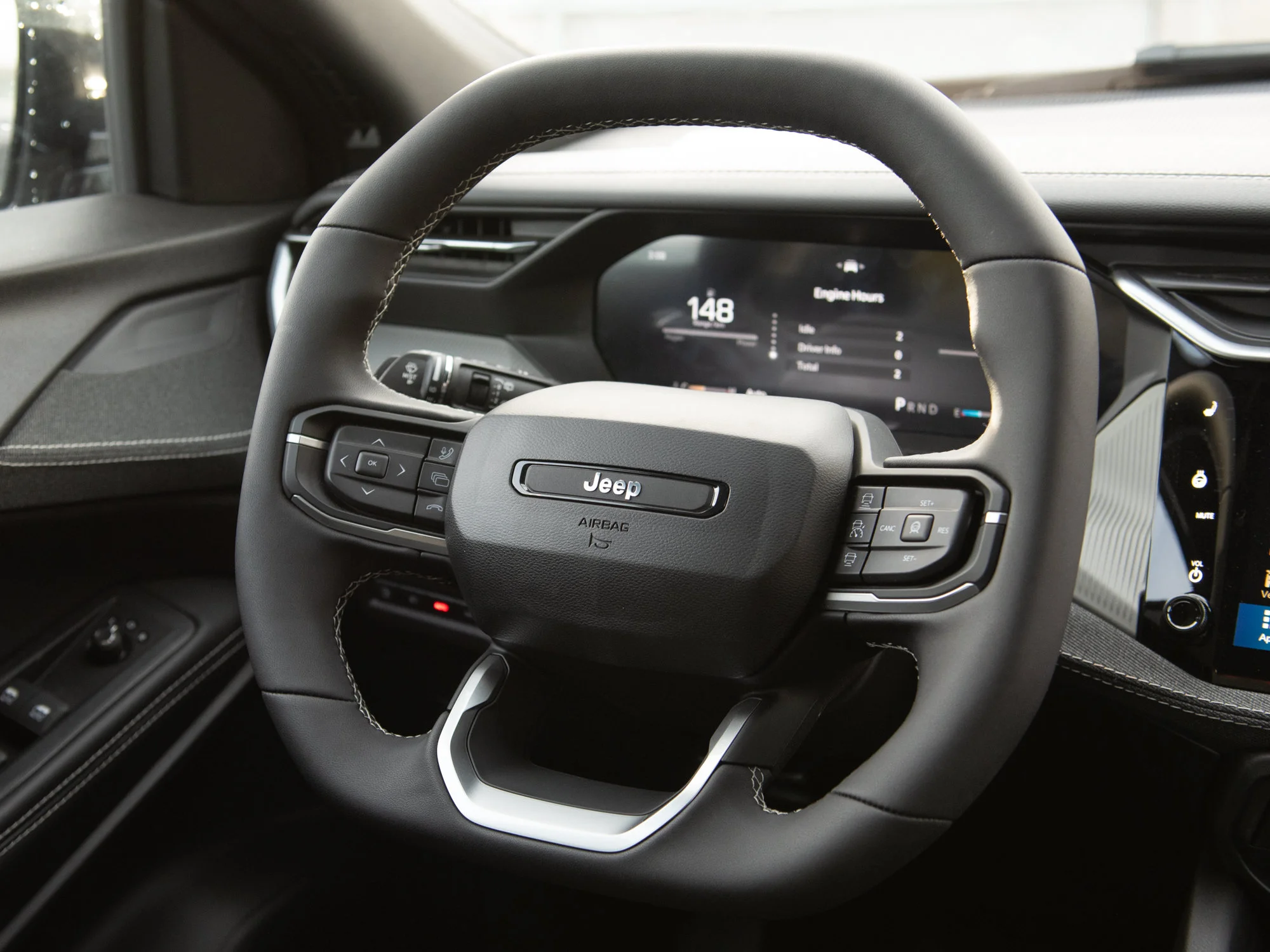 New 2026 Black Jeep Laredo* 4x4 Hybrid, Heated Seats/Wheel, 6.3L/100KMS, Remote Start image 8
