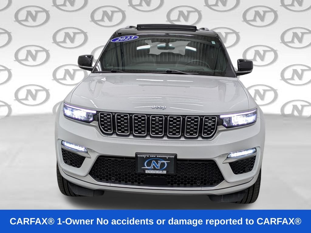 Used 2023 White Jeep Summit Reserve 4xe image 24