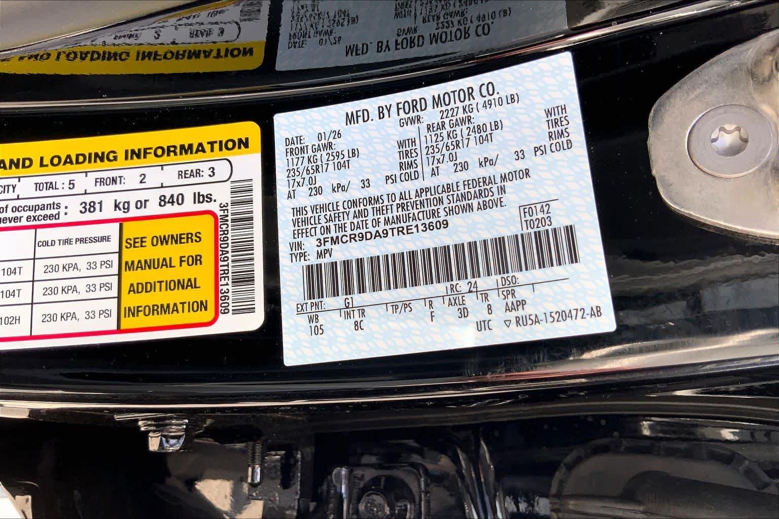 New 2026 Shadow Black Ford Badlands® image 16