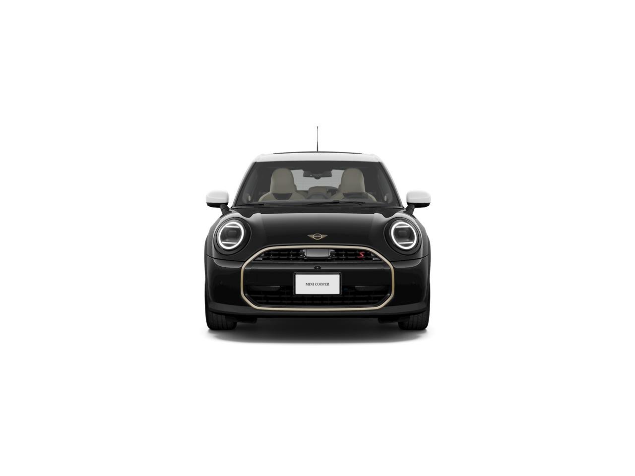 New 2026 Midnight Black II Metallic MINI Iconic image 2