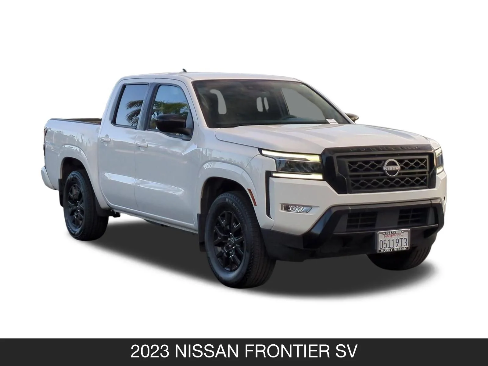 Used 2023 Glacier White Nissan SV image 2