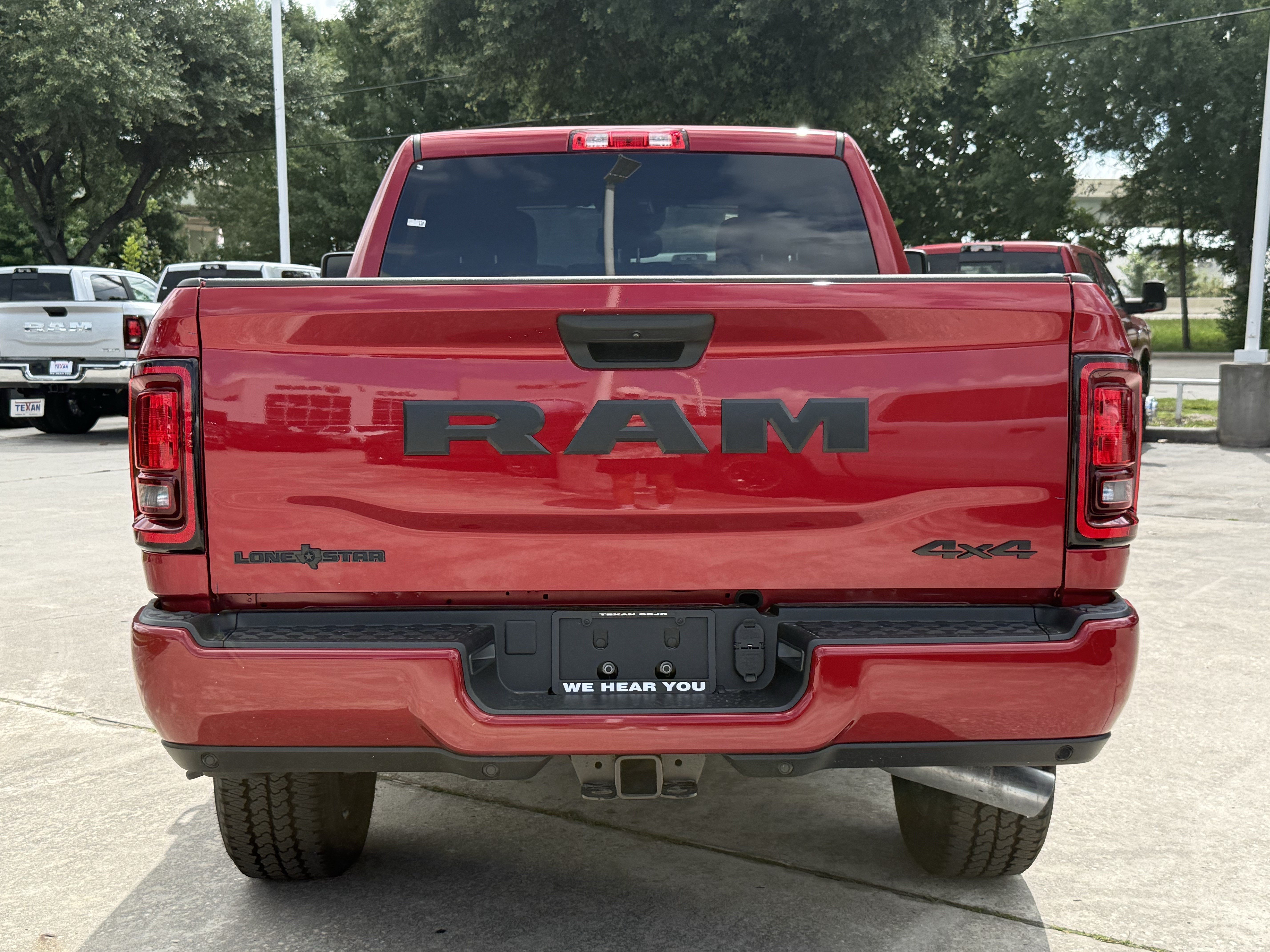 New 2026 Molten Red Pearlcoat RAM Lone Star image 5