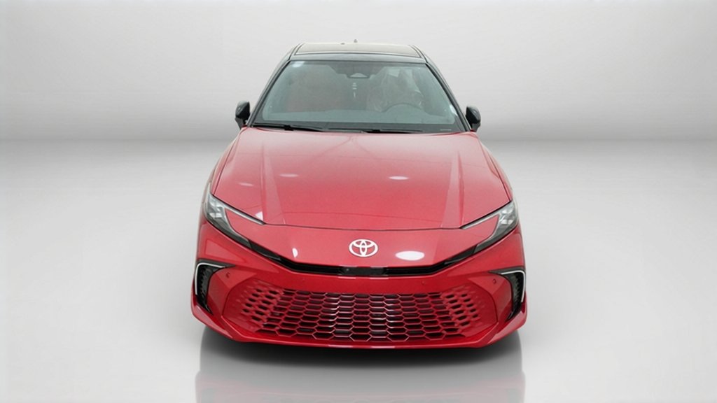 New 2027 Supersonic Red with Midnight Black Metallic roof Toyota XSE image 40