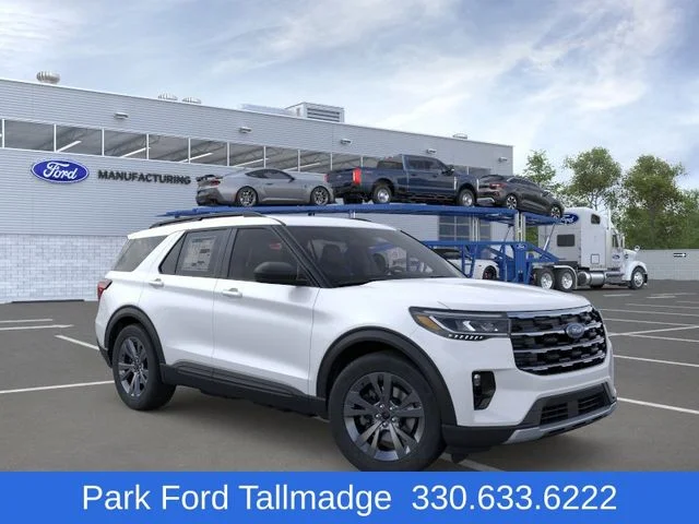 New 2026 Star White Metallic Tri-Coat Ford Active image 7