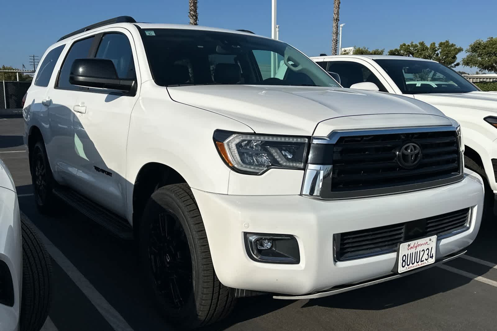Certified Used 2021 Super White Toyota TRD Sport image 2