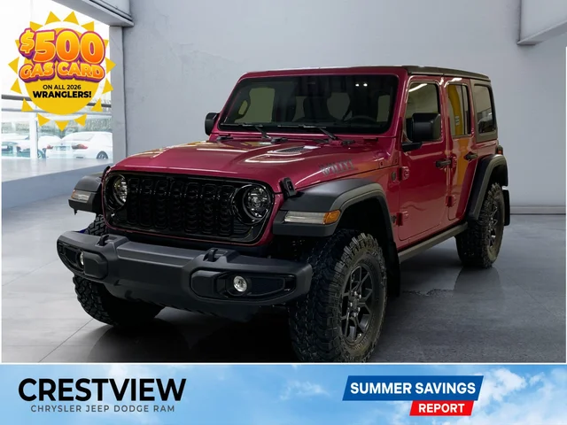 2026 Jeep Wrangler Willys