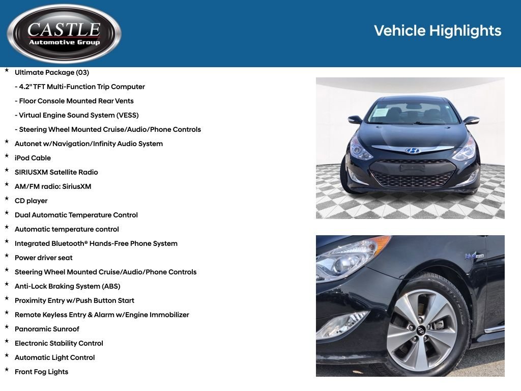 2012 Hyundai Sonata Hybrid Base - Photo 12