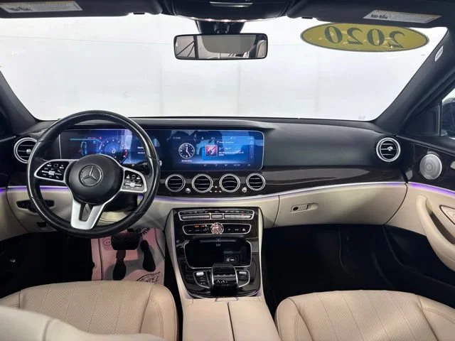Used 2020 Blue Mercedes-Benz E 350 image 21