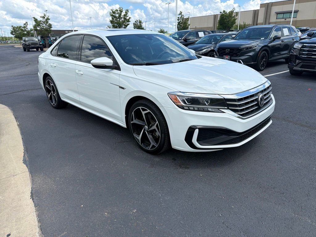 Used 2021 White Volkswagen 2.0T R-Line image 1