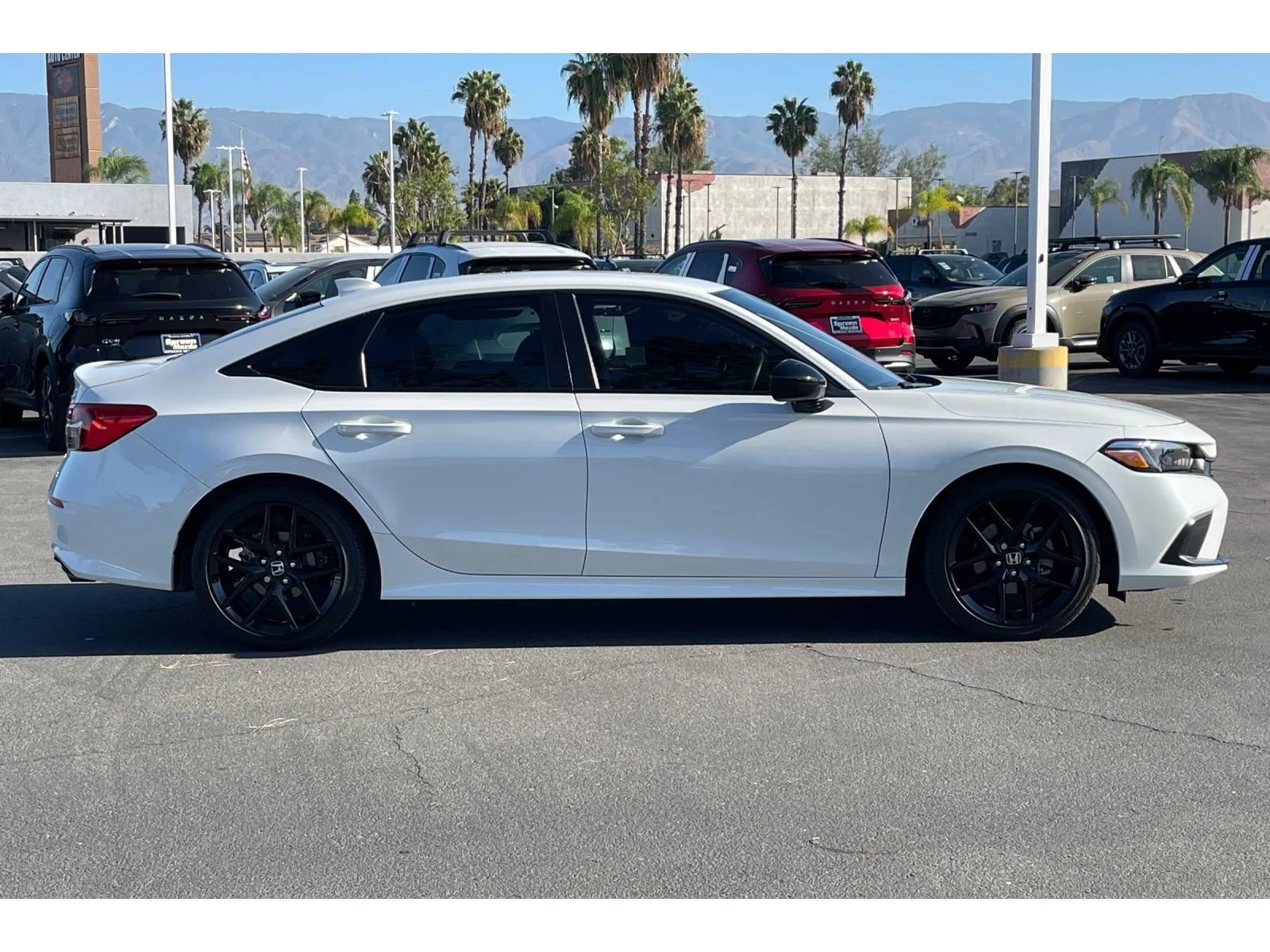 Certified Used 2023 Platinum White Pearl Honda 2.0L 4D SPORT image 31