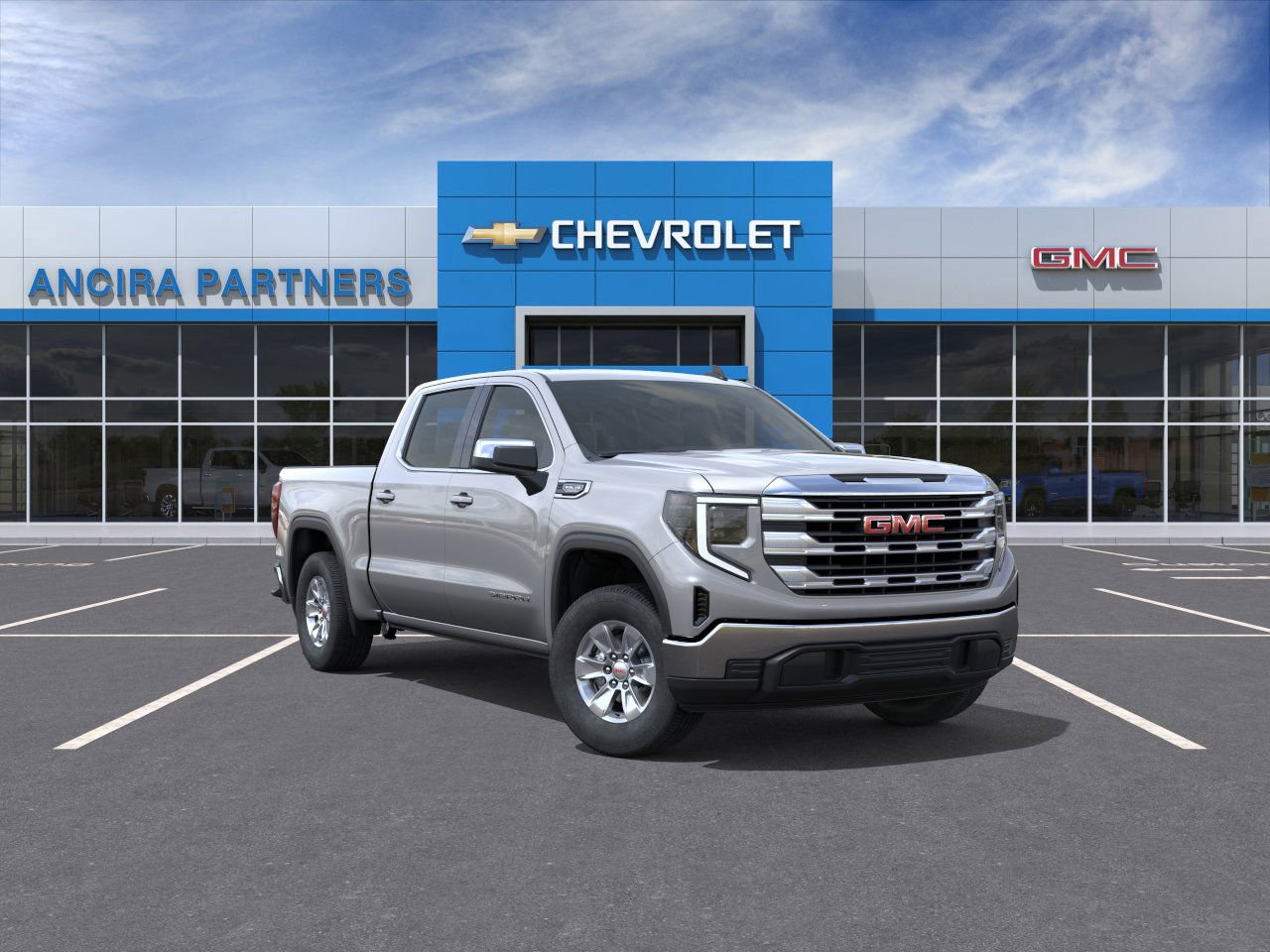 New 2026 Sterling Metallic GMC SLE image 2