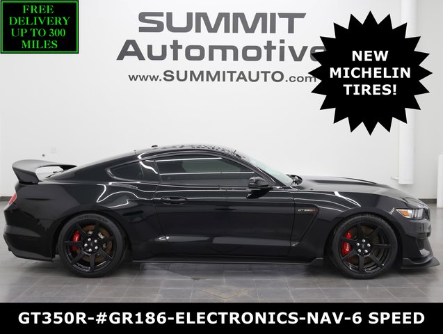 2016 Ford Mustang Shelby GT350R: GT350R-ELECTRONICS-6 SPEED STICK-NAV-RECAROS-BACKUP CAM-NEW TIRES