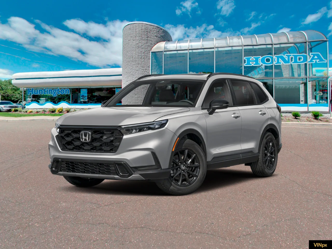 New 2027 Solar Silver Metallic Honda Sport image 1