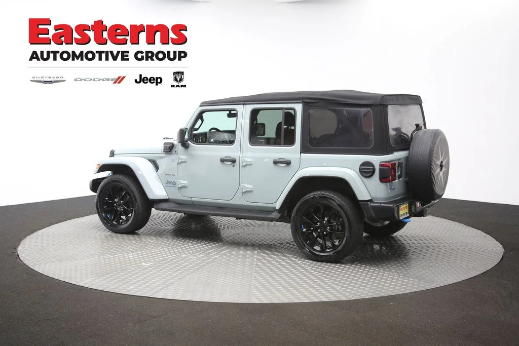 Used 2023 Gray Jeep Sahara 4xe image 61