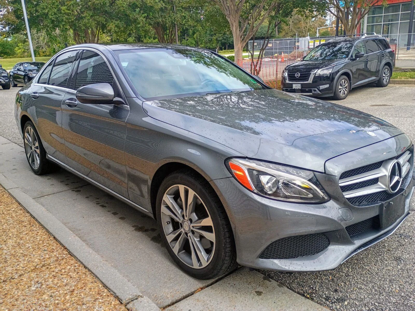 Used 2017 Selenite Grey Metallic Mercedes-Benz C 300 image 5