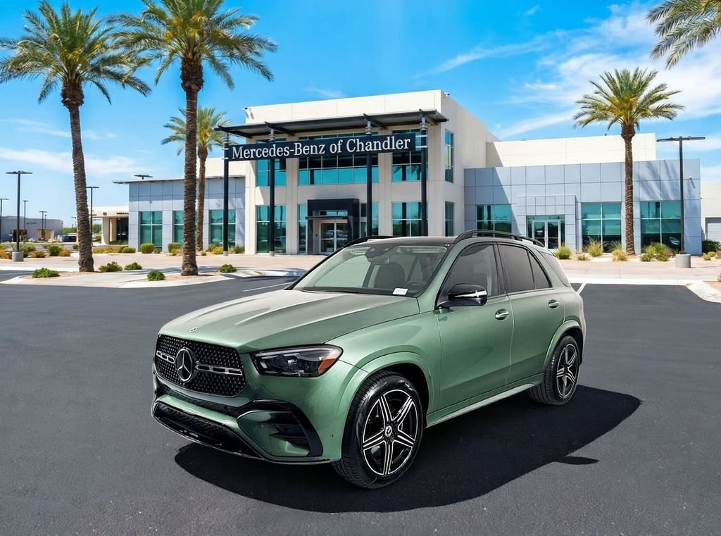 New 2026 MANUFAKTUR Ireland Mid Green Metallic Mercedes-Benz GLE 350 image 1