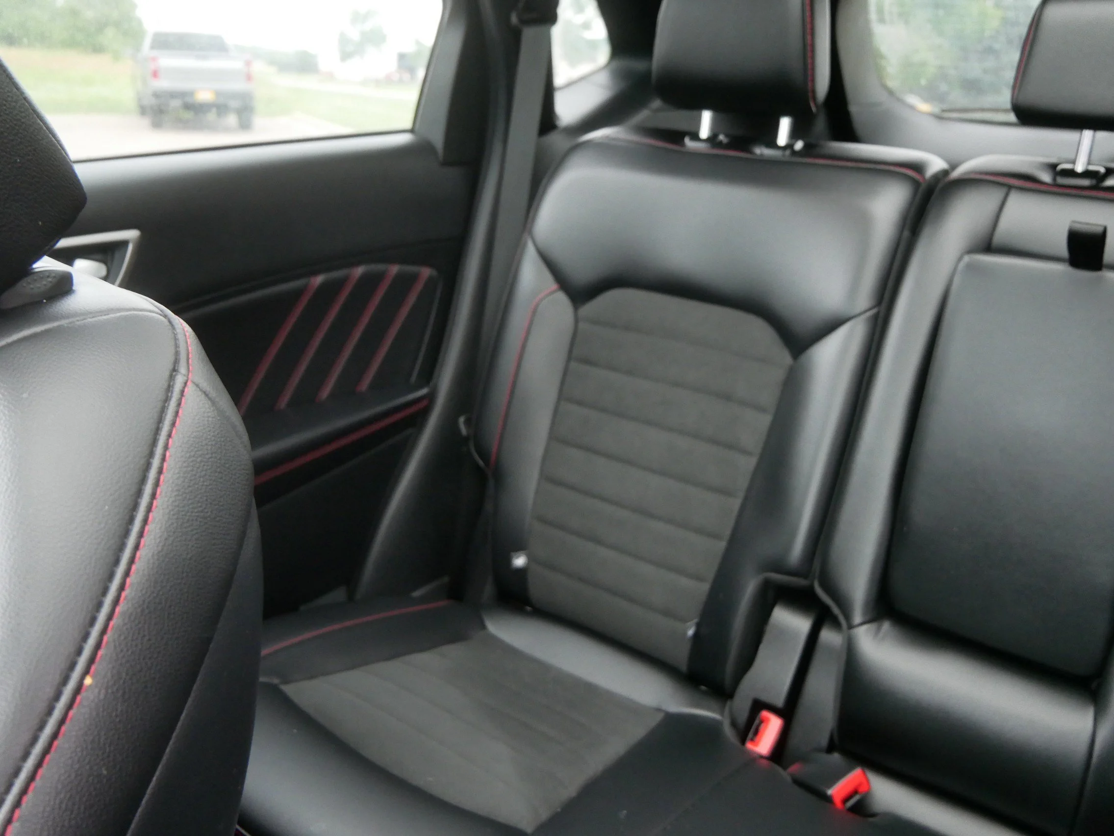 Used 2024 Rapid Red Metallic Tinted Clearcoat Ford SEL image 9