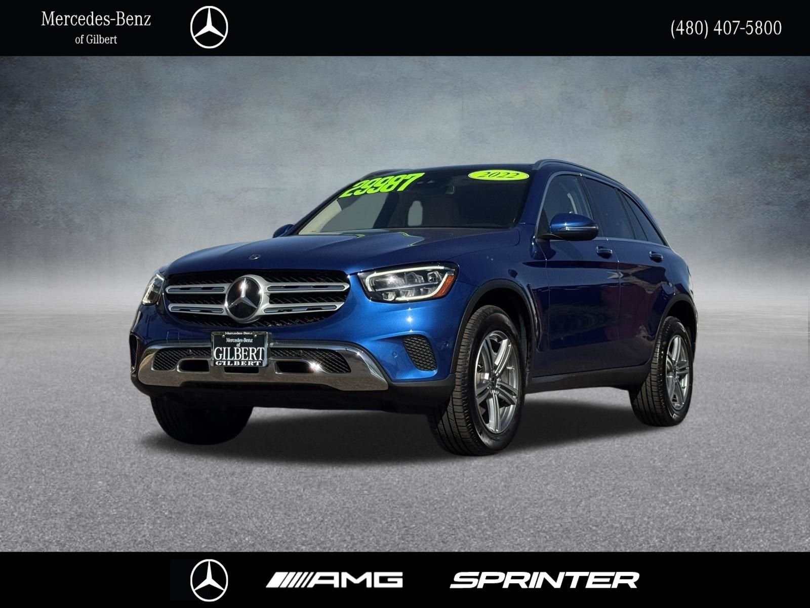 Certified Used 2022  Mercedes-Benz GLC 300 image 1
