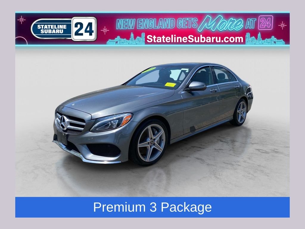 Used 2017 Gray Mercedes-Benz C 300 image 1