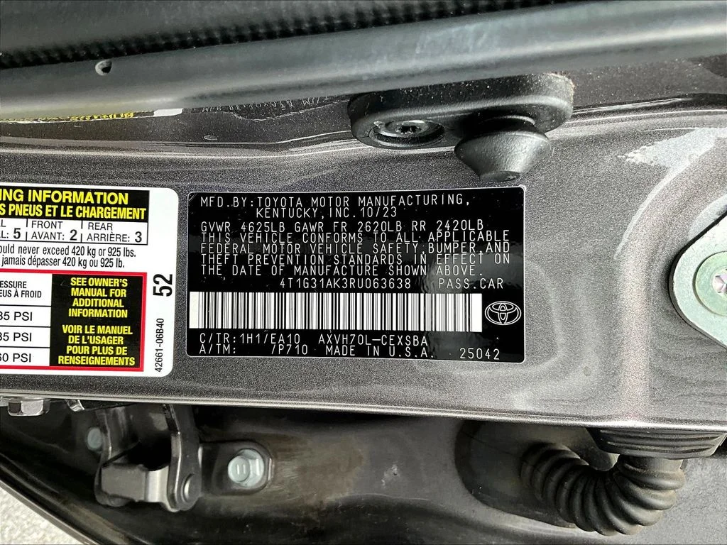 Used 2024 Gray Toyota SE image 19