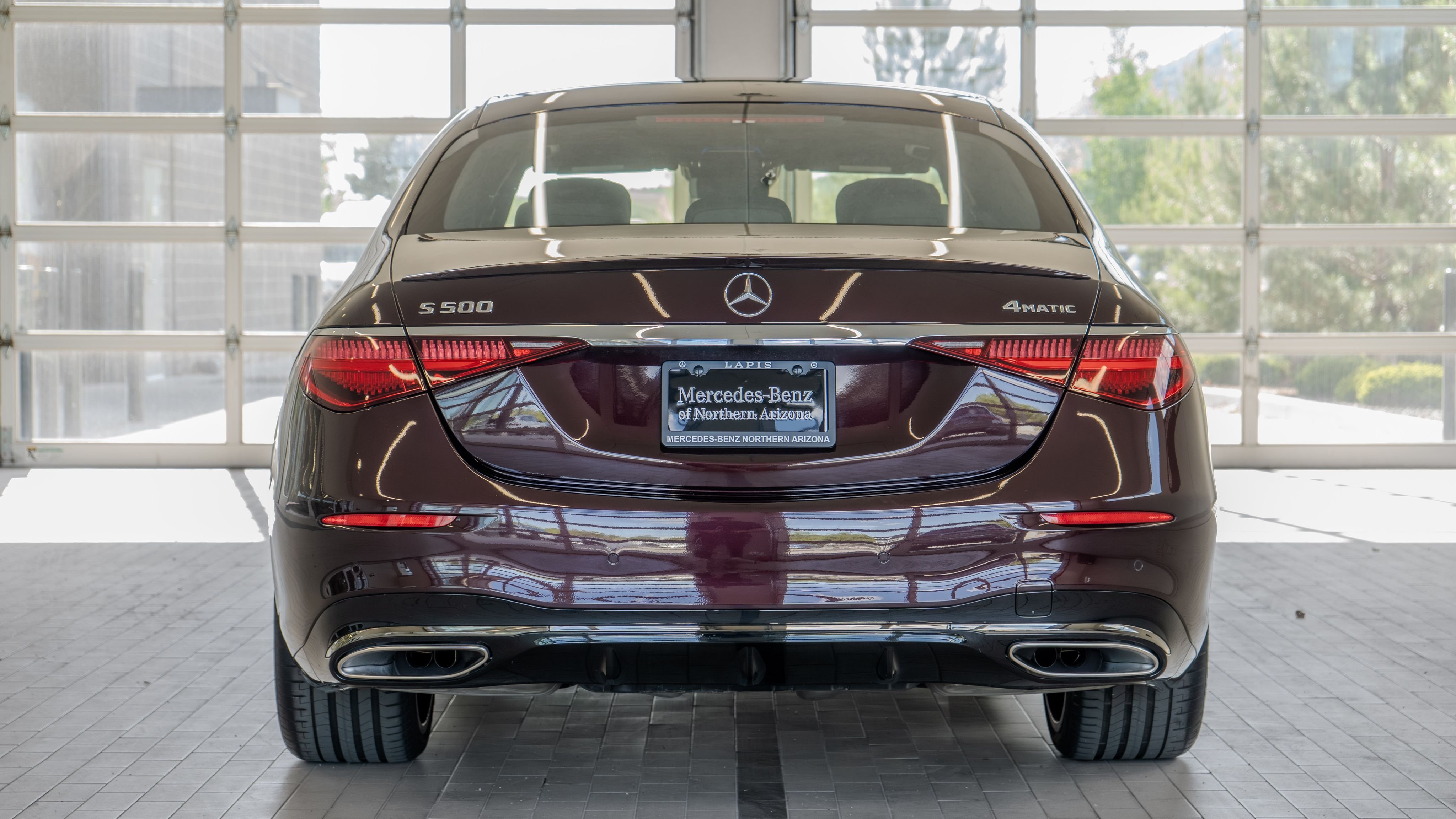 Certified Used 2023 Rubellite Red Metallic Mercedes-Benz S 500 image 14