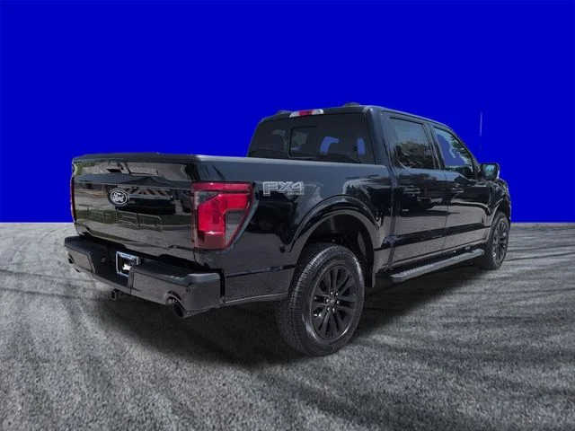 New 2026 Antimatter Blue Metallic Ford XLT image 4