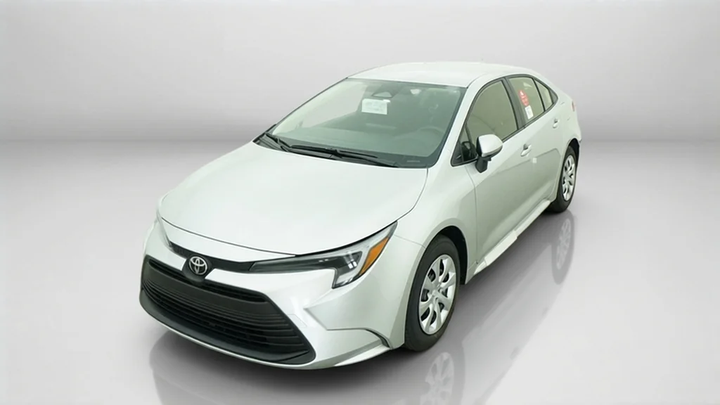 New 2027 Classic Silver Metallic Toyota Hybrid LE image 10