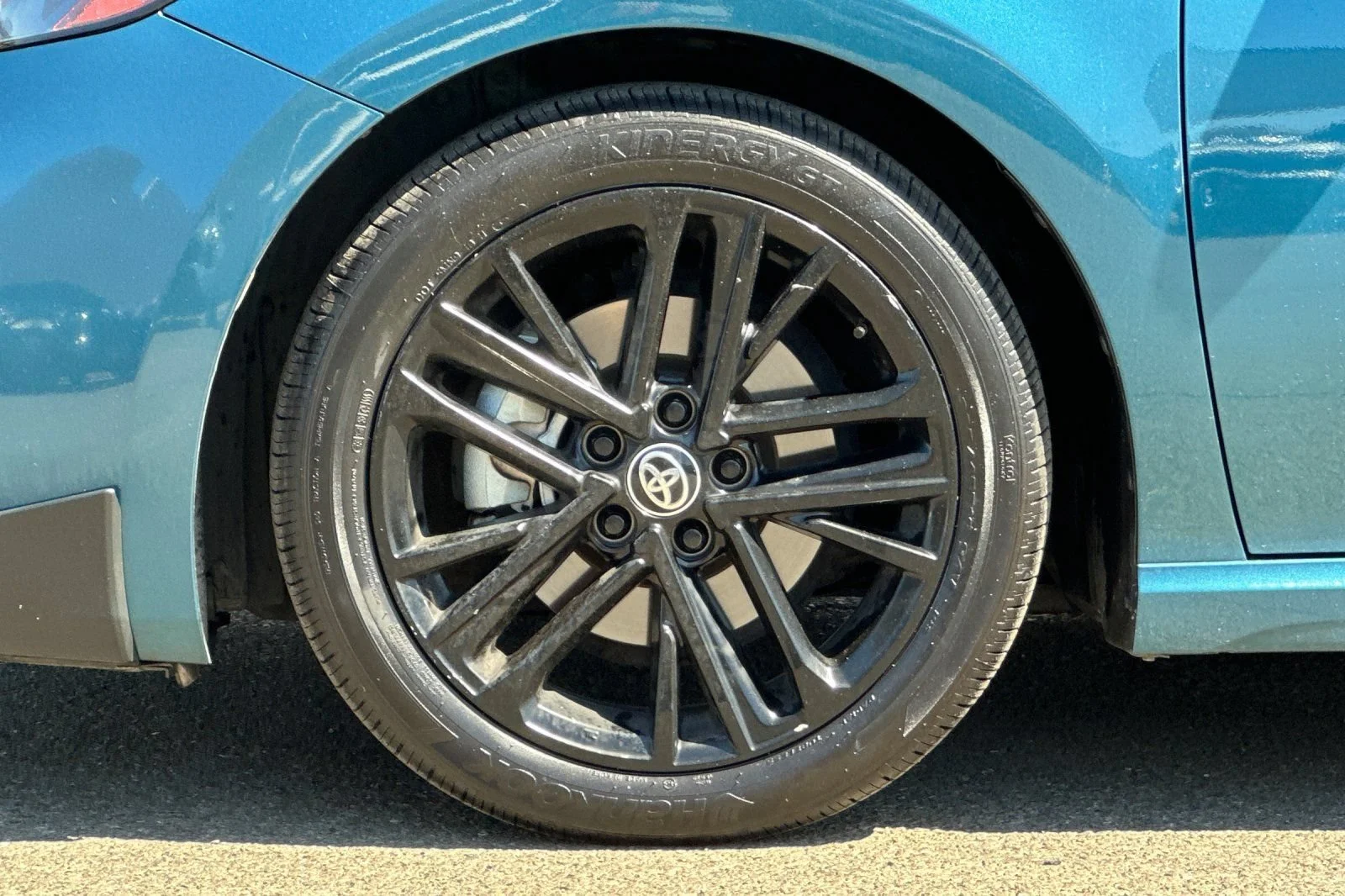 Used 2025 Blue Toyota LE image 25