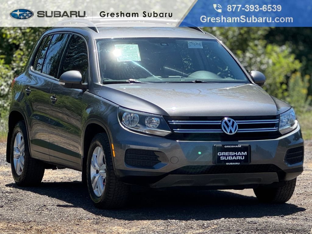 Used 2017 Pepper / Gray Volkswagen 2.0T S image 1