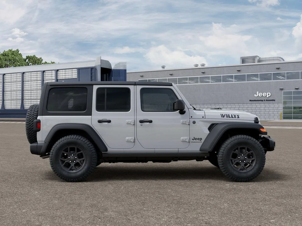 New 2026 Bright White Clear-Coat Exterior Paint Jeep Willys image 21