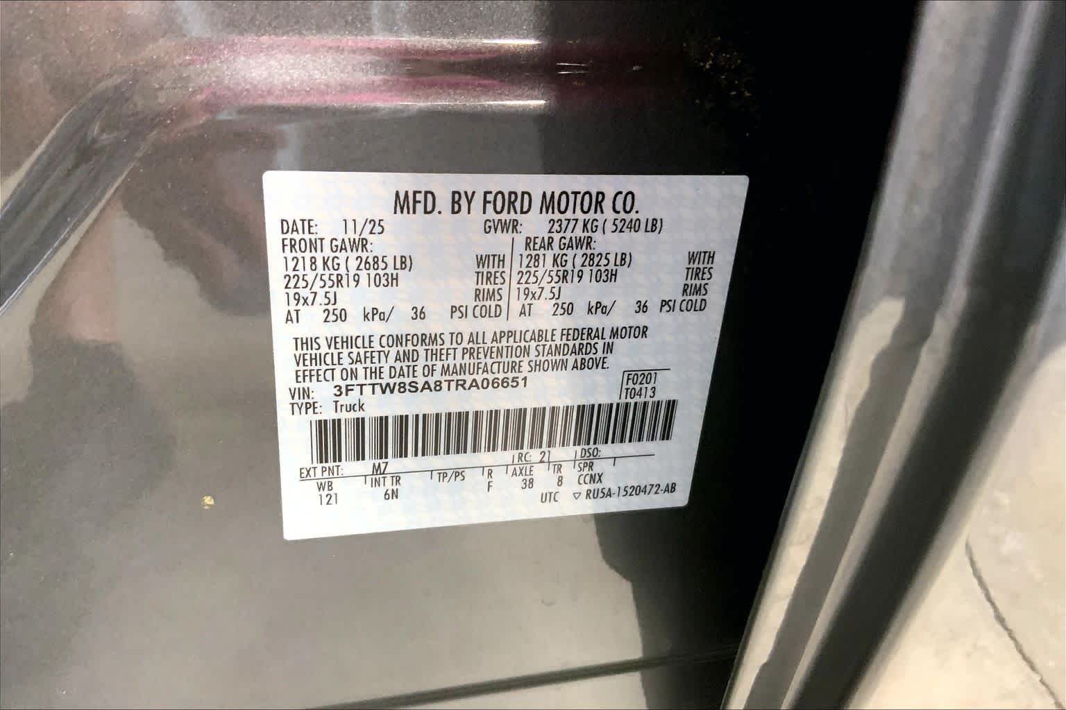 New 2026 Carbonized Gray Metallic Ford Lariat® image 16