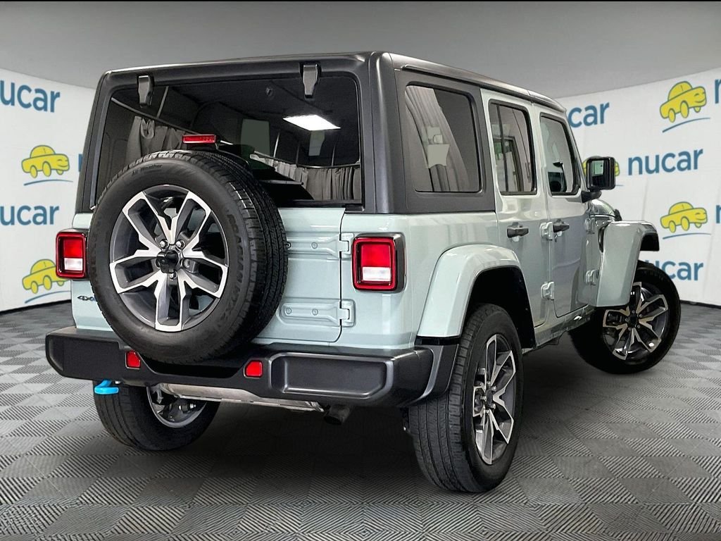 Used 2024 Gray Jeep Sport S 4xe image 6